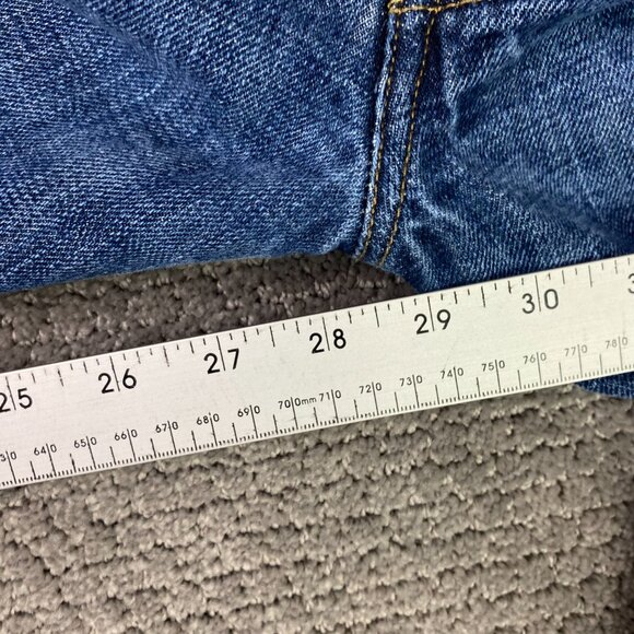 Levi's 501 Jeans Men's 29 x 30 Measures 28 x 28.5 Blue Button Fly Red Tab 0422 - Picture 14 of 14